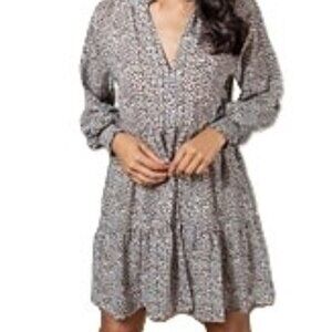 Elan Blossom Mini Dress-Floral-Medium-VGC-Pre-owned